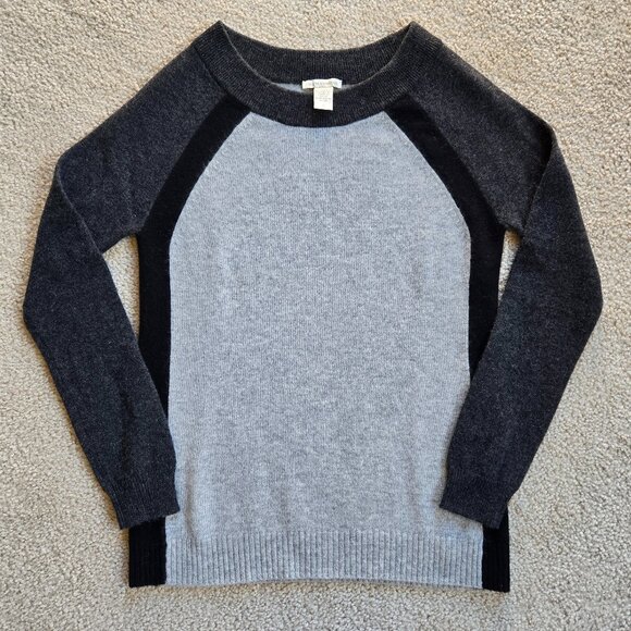 White & Warren Cashmere Sweatshirt Sweater